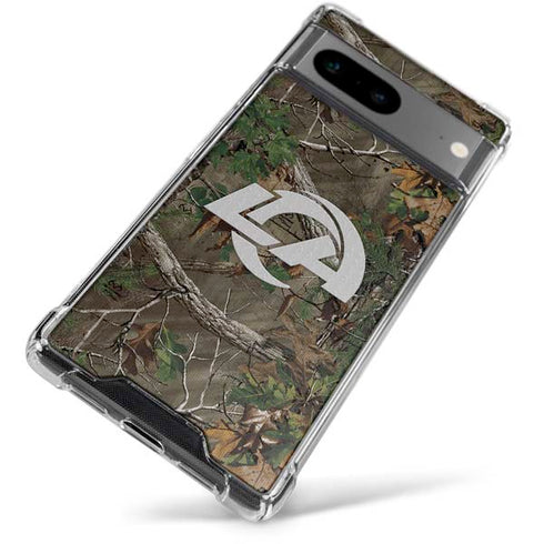 NFL Los Angeles Rams Realtree Xtra Green Camo Google Pixel 8 Clear Case